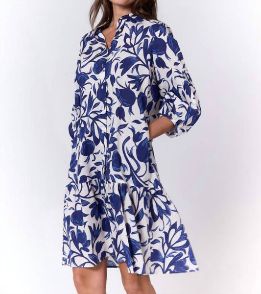 0039 Italy - Mila Ruffled Skirt Mini Dress