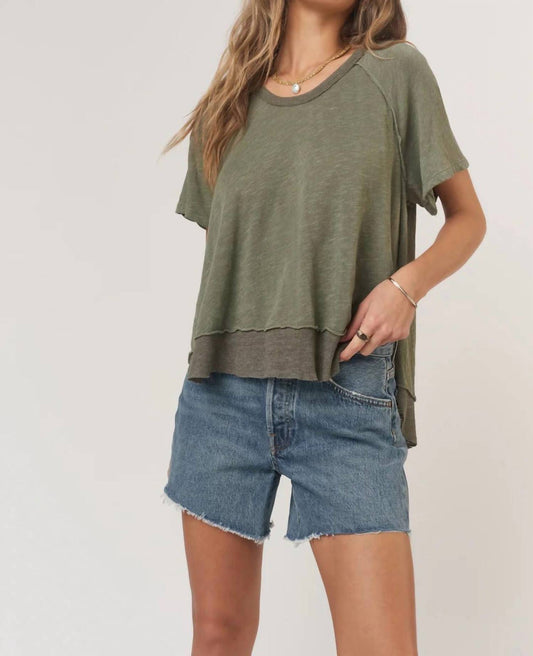 Project Social T - Lina Textured Scoop Neck Tee