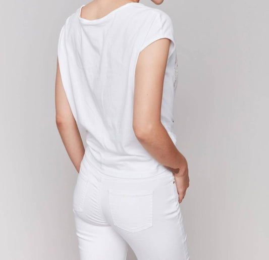Charlie B - cap sleeve top