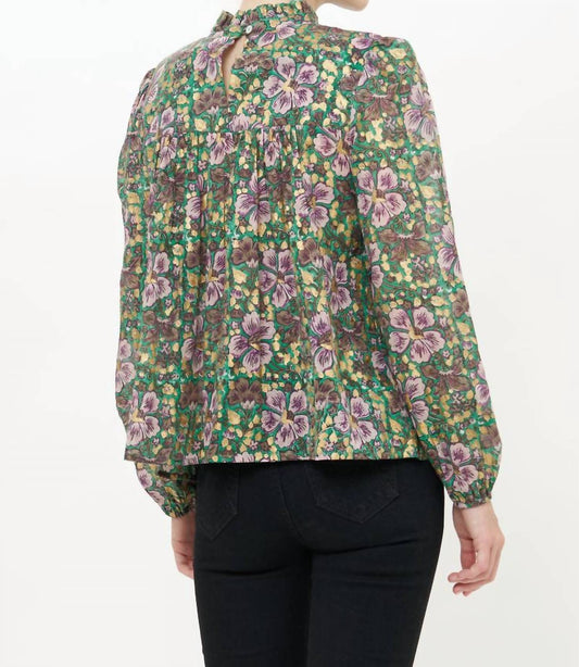 Oliphant - Long Sleeve Pintuck Blouse