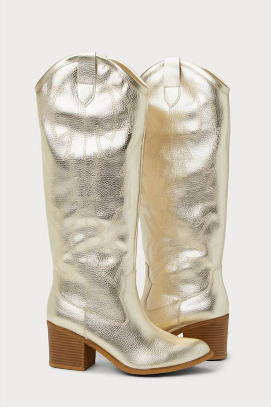 Dirty Laundry - Women's Upwind Western Knee High Boots