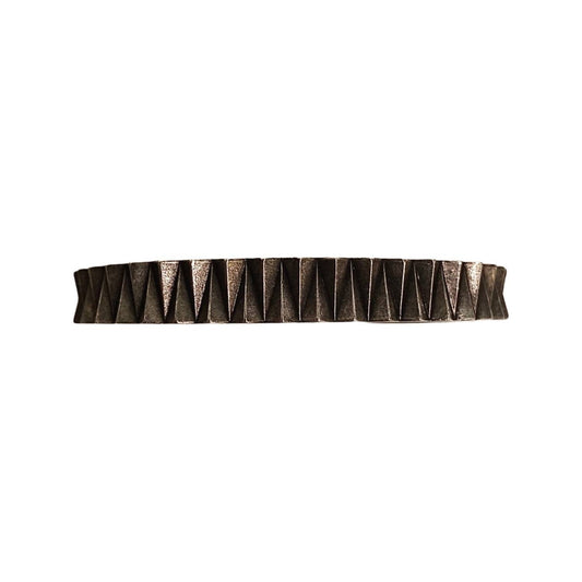 Saint Laurent - Women's Gear Large Gunmetal Bracelet