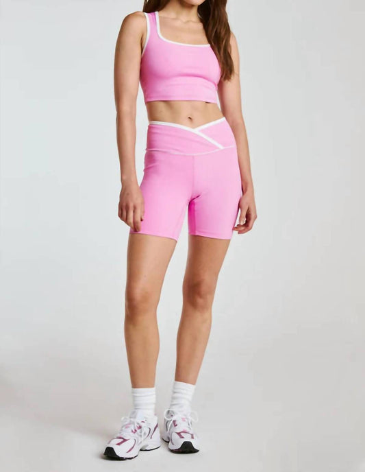 Year Of Ours - Ribbed Two Tone Veronica Short