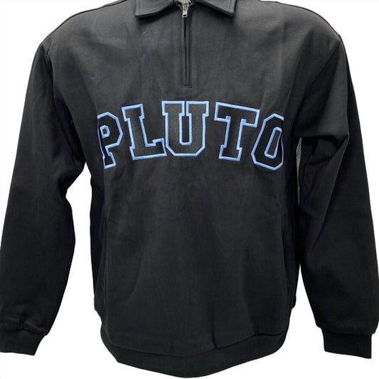 Pluto Golf - Men's University Quarter Zip Sweatshirt