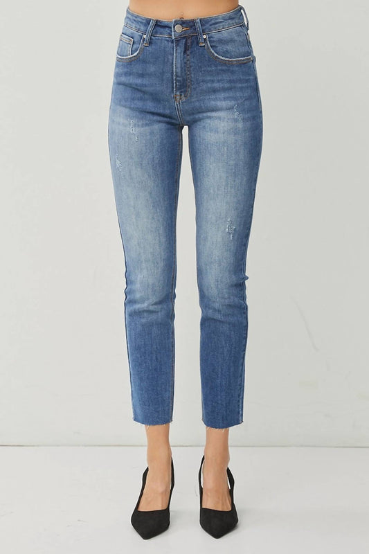 Risen - Annie High Rise Relaxed Skinny Jeans