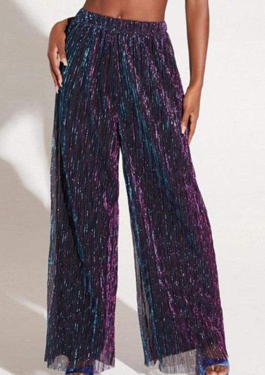 Skies Are Blue - Tinsel Wide Leg Pant