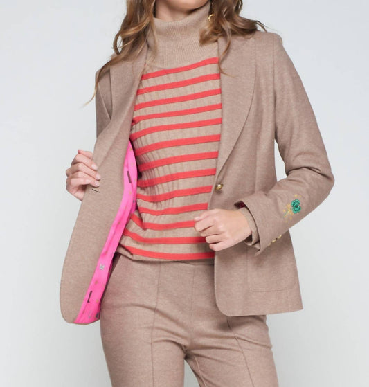 Vilagallo - Hillary Embroidered Blazer