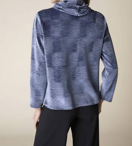 Habitat - Crinkle Velvet Easy Cowl Pullover