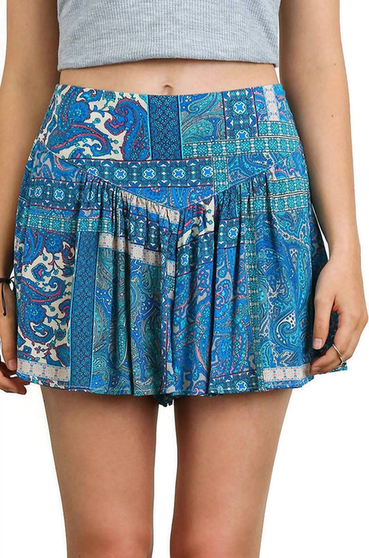 Umgee - Bohemian Printed Shorts