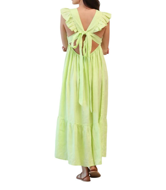 Sealustre - Tippie Tie Back Linen Dress