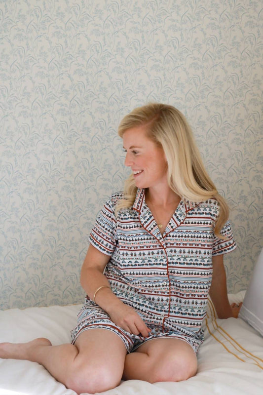 Erica Wilson - Short Pajama Set