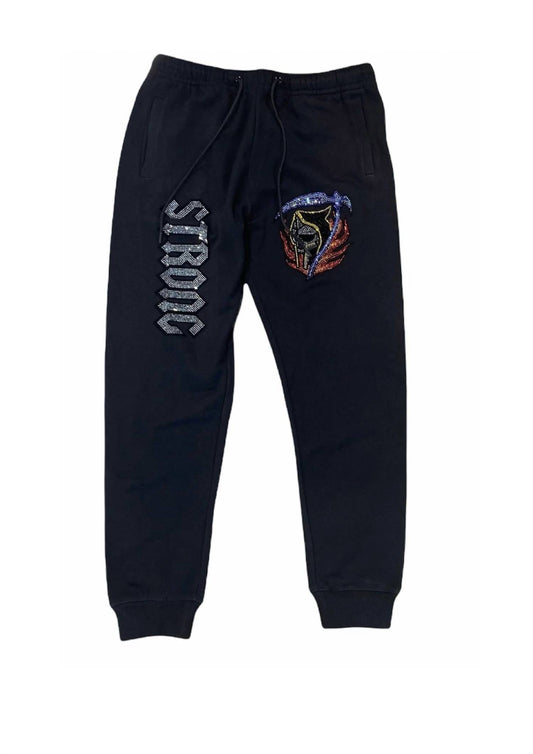 Roku Studio - Men's Rhinestone Strong Sweatpants