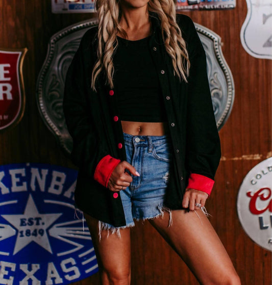 Merigold Kiss - Sequins Rodeo Fringe Shirt