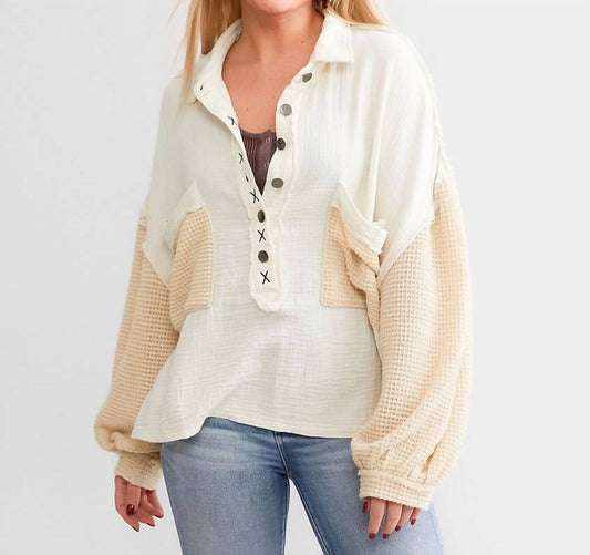 Pol - Reagan Oversized Top