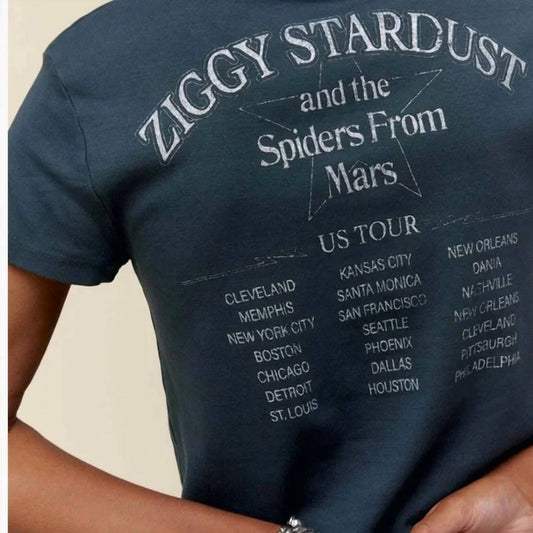 Daydreamer - David Bowie US Tour 1972 Shrunken Tee Top