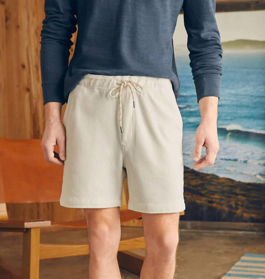 Faherty - Essential Italian Knit Cord Short