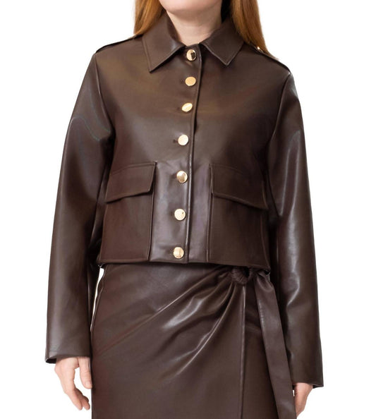 Area Stars - Fallon Faux Leather Jacket