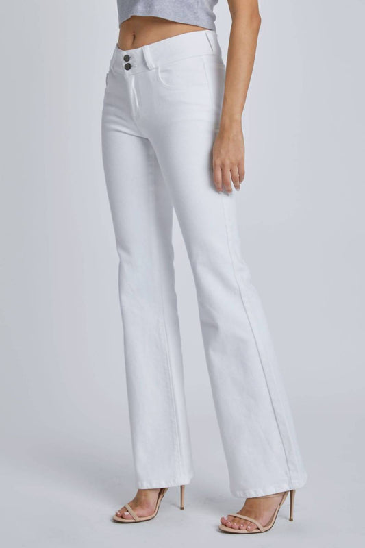 Cello - Mid Rise Flare Jeans