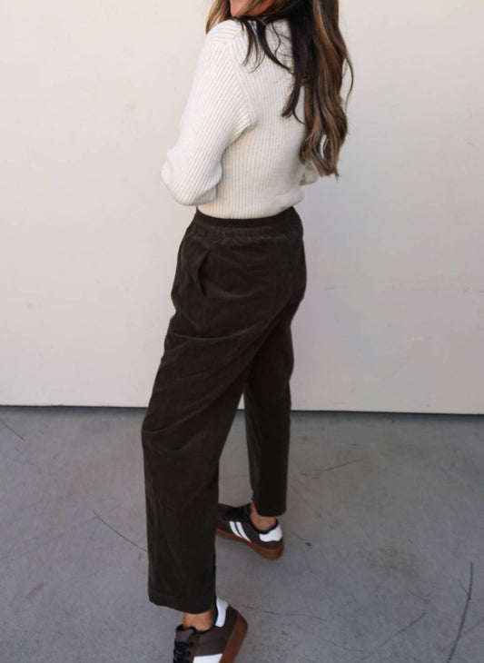 Sweet Lovely By Jen - Relaxed Corduroy Pants