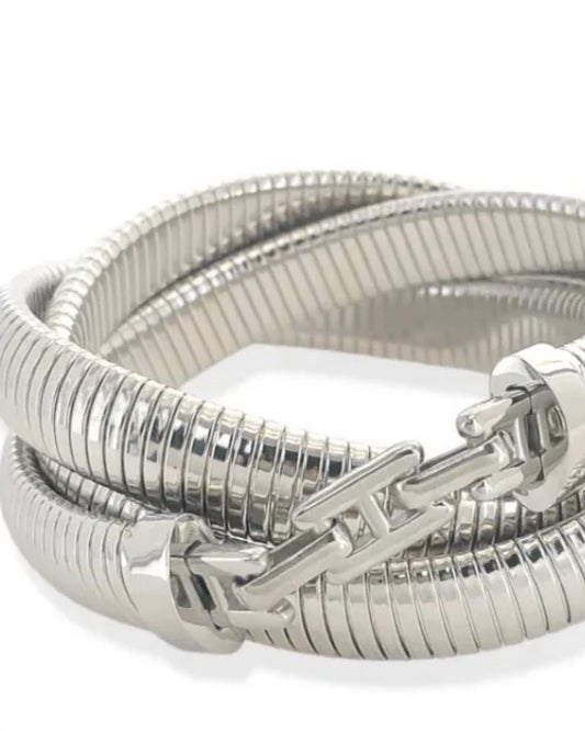 Omg Blings - Semi Stretch Ribbed Bangle
