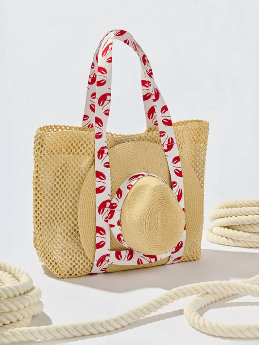 Shiraleah - Claudia Tote And Hat Set