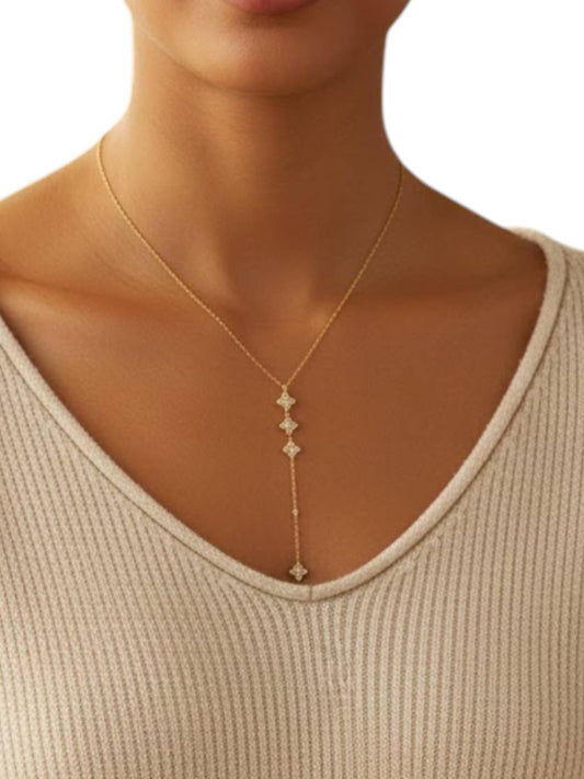 Sahira - Women's Amanda Lariat Necklace