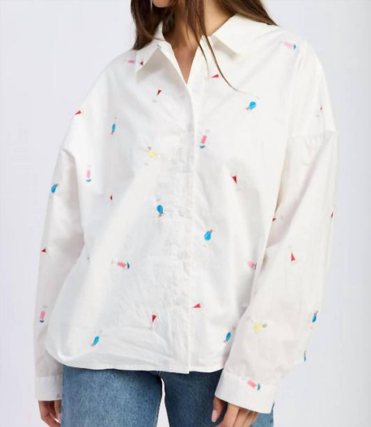 En Saison - Nellie Button Shirt