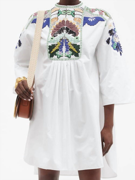 Valentino - Arazzo Embroidered Tunic Dress