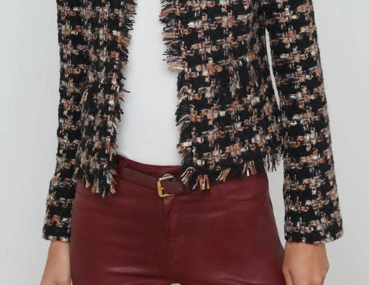 L'Agence - Angelina Tweed Jacket