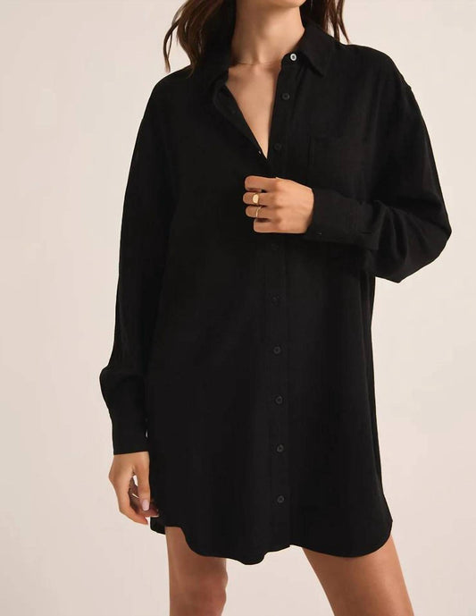 Z Supply - Dover Linen Mini Shirt Dress
