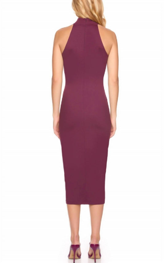 Susana Monaco - Mock Neck Midi Dress