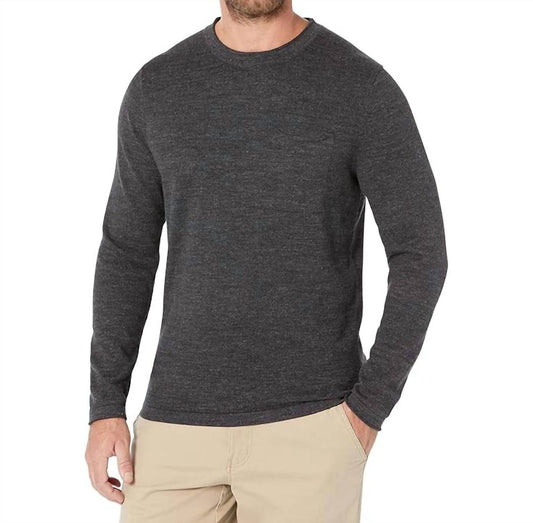 The Normal Brand - Roll Hem Pocket Crew Sweater