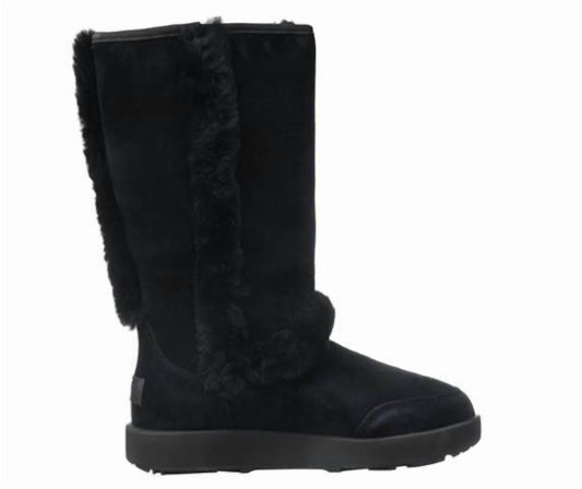 Ugg - Sundance Suede Leather Fur Lining Tall Boots