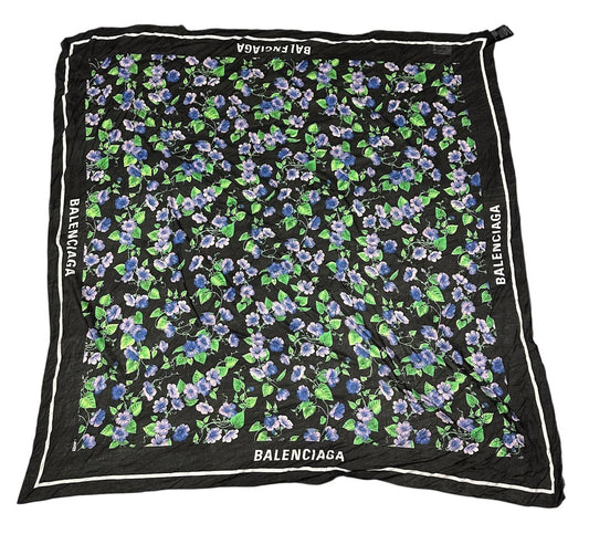 Balenciaga - SL TROMPET FLOWER STOLA SCARF