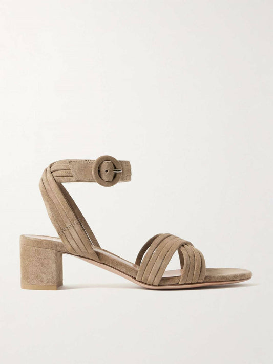 Gianvito Rossi - Women's Velour 55 Suede Sandals