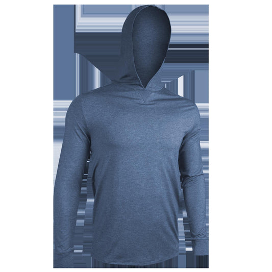 2Undr - Men's Luxe Long Sleeve Hooded Tee