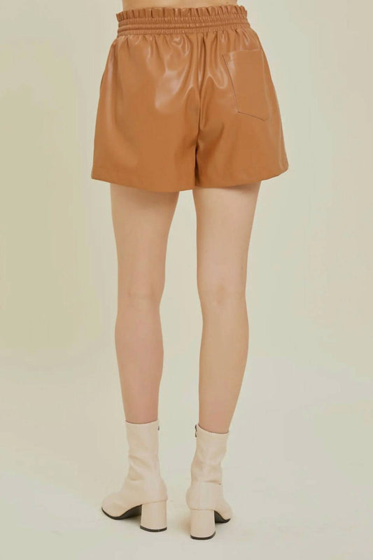 Sixty One - Harper Leather Shorts