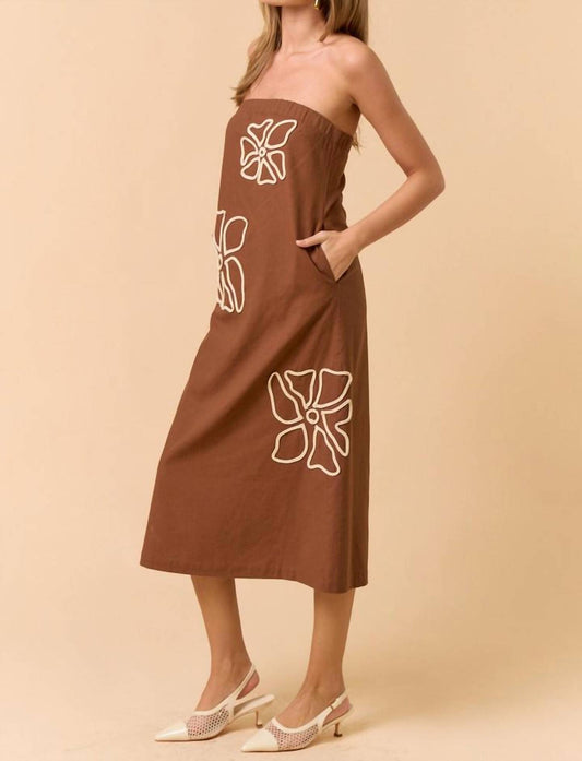 Lalavon - Tube Maxi Dress