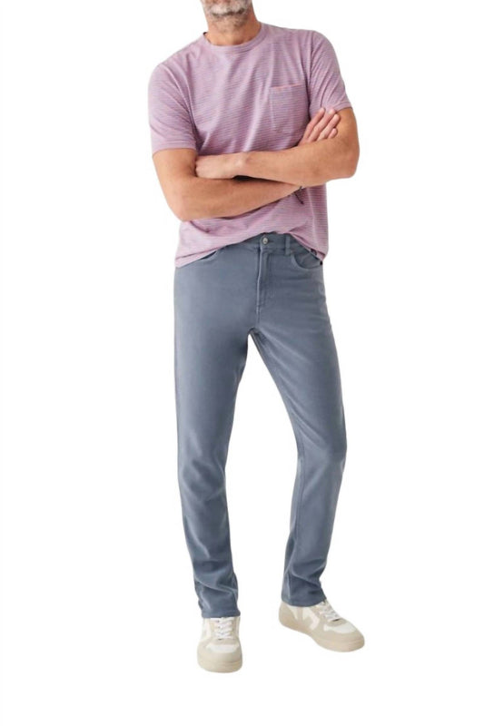 Faherty - Stretch Terry 5 pocket Pants