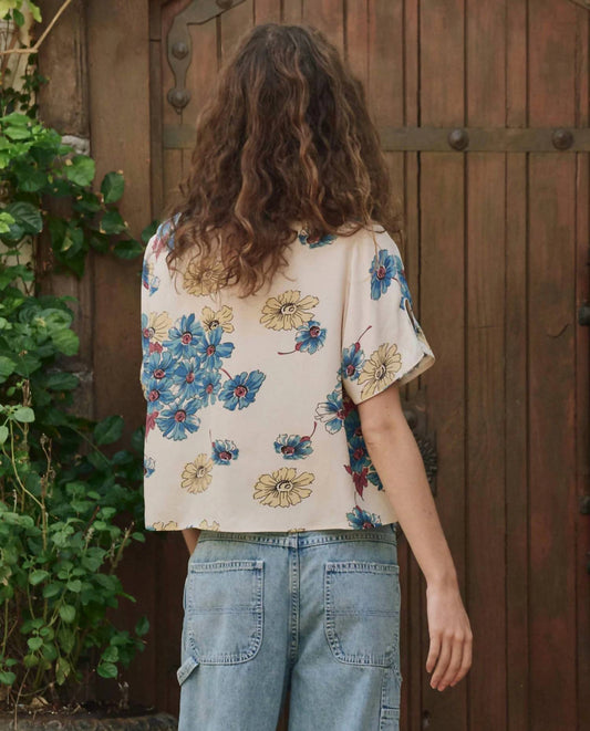 The Great. - Women's Floral Mandolin Top