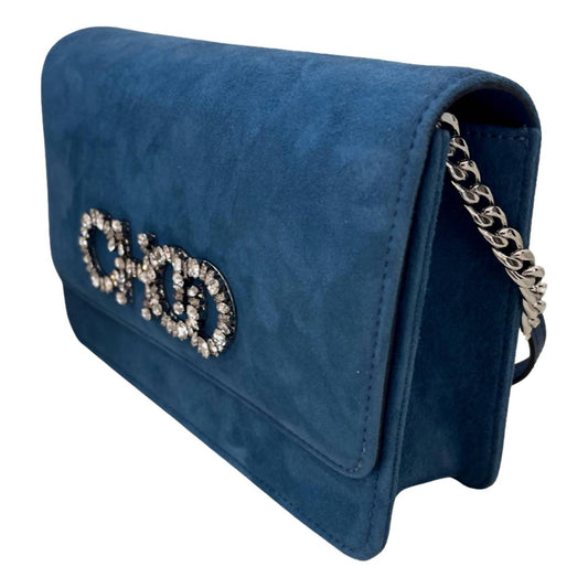 Jimmy Choo - Kalina Suede Chain Wallet Bag