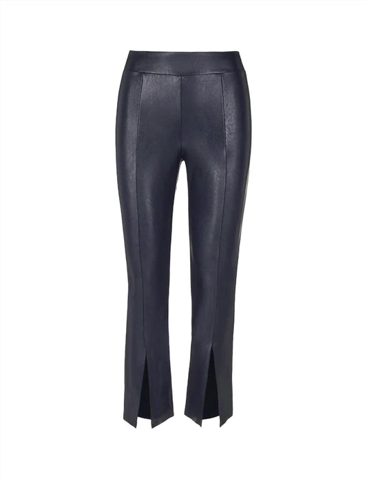 Commando - Faux Leather 7/8 Split Front Pant