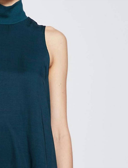 Stateside - Satin Mock Neck Tank Top