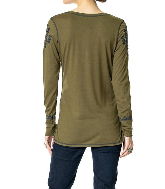 Double D Ranch - Rocky Ridge Long Sleeve Tee Top
