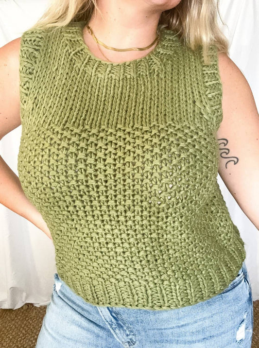 Le Lis - Mahana Sleeveless Sweater Top