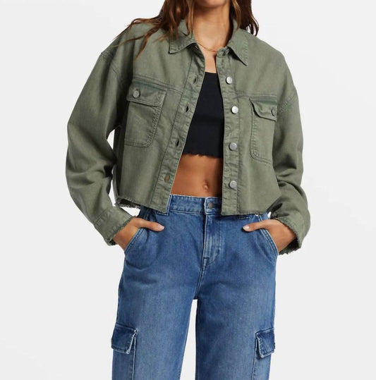 Roxy - Sunset Sands Cutoff Shacket