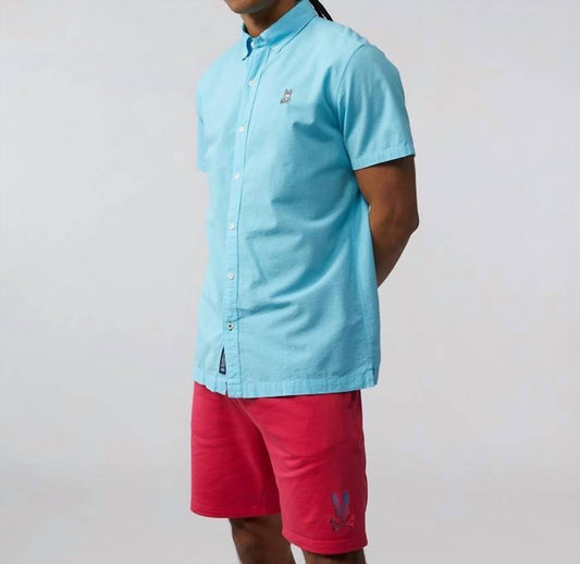 MEN'S SEERSUCKER SHORT SLEEVE SHIRT