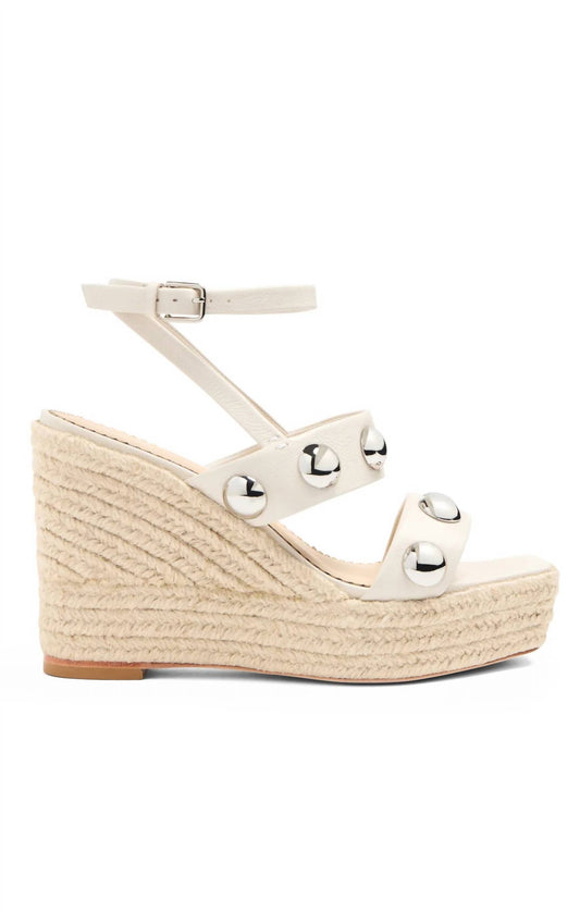 Cinq A Sept - Women's Georgia Studded Wedge Espadrille Sandal