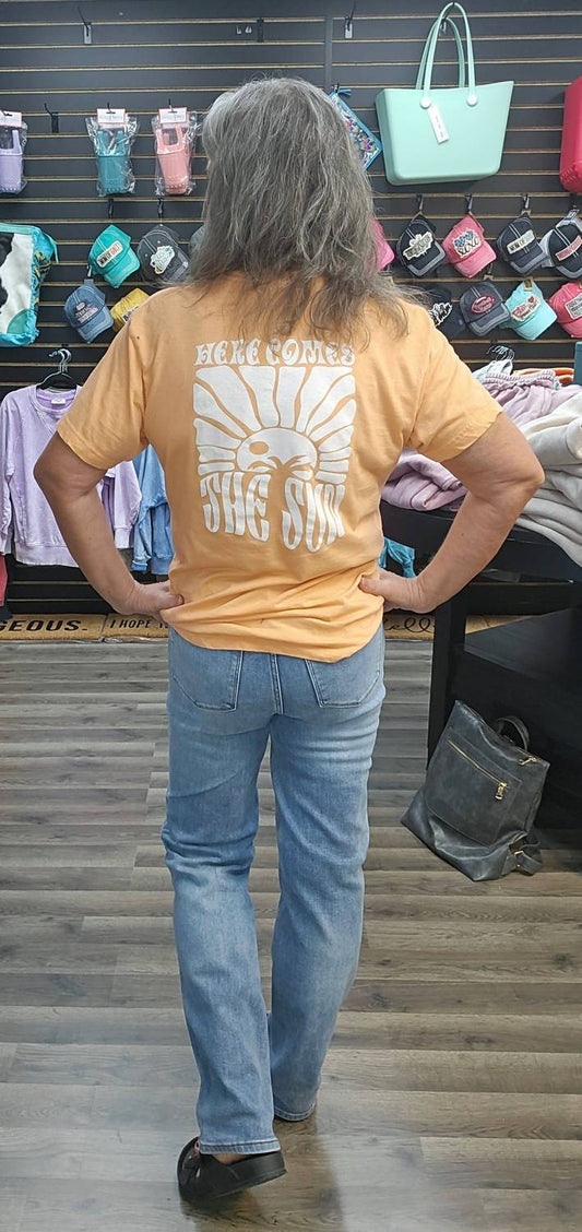 Judy Blue - Tummy Control Contrast Wash Straight Blue Jeans