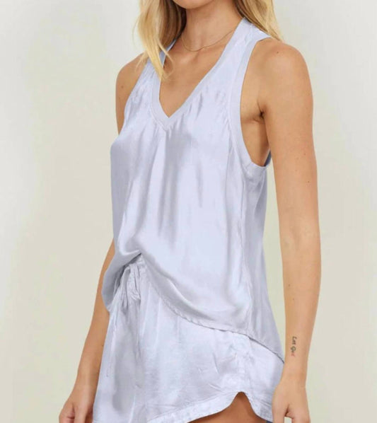 Lamade - Bridget Silky Racer Tank Top